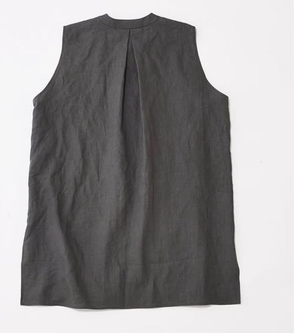 SP（エシュペー） LINEN /HUE BLOUSE NO SLEEVE
