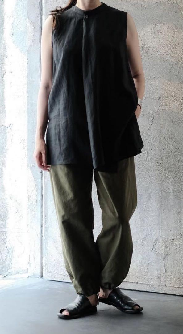 SP（エシュペー） LINEN /HUE BLOUSE NO SLEEVE