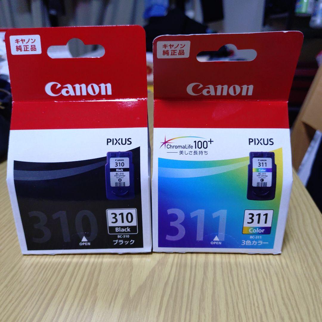 Canon PIXUS 310 & 311 インクカートリッジセット Amazon.co.jp: キヤノン BC-310 + BC-311 (2セット) Canon PIXUS