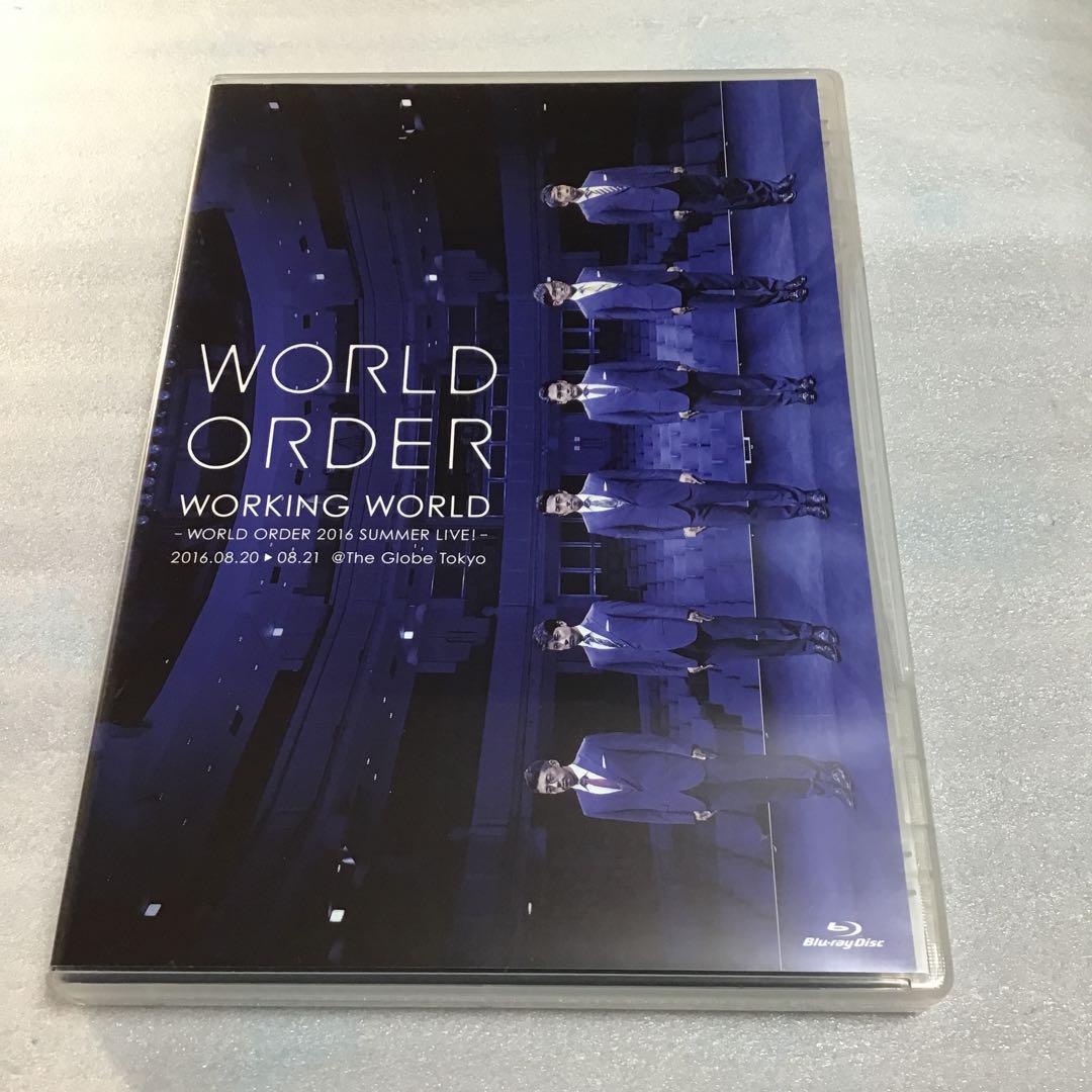 【中古】 Blu－ray WORKING WORLD WORLD ORDER 2016 SUMMER LIVE！ / WORKING WORLD 出演 WORLD ORDER SUMMER LIVE 「WORKING WORLD」 - メルカリ