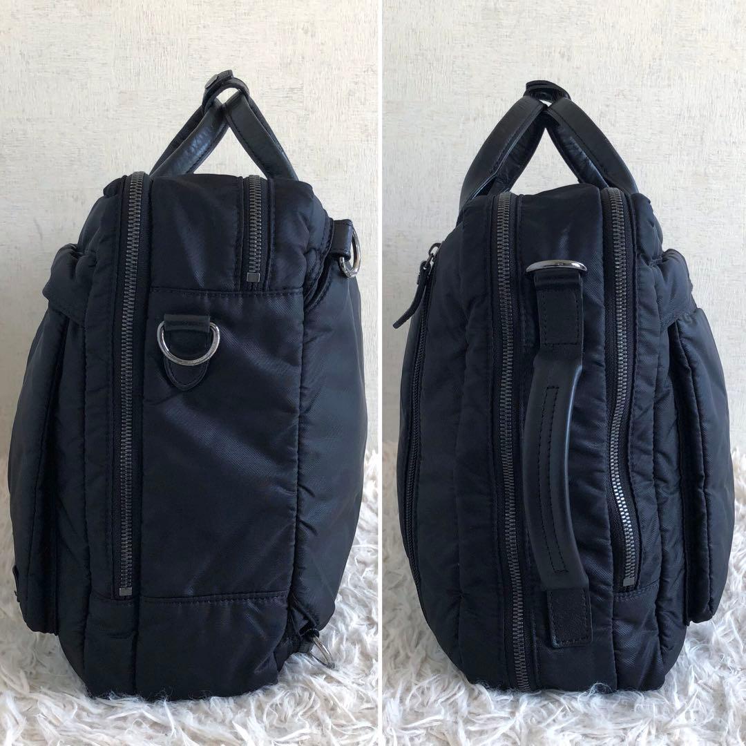 【美品 3way】ブラックレーベルクレストブリッジ　ビジネスバッグ　リュック　黒