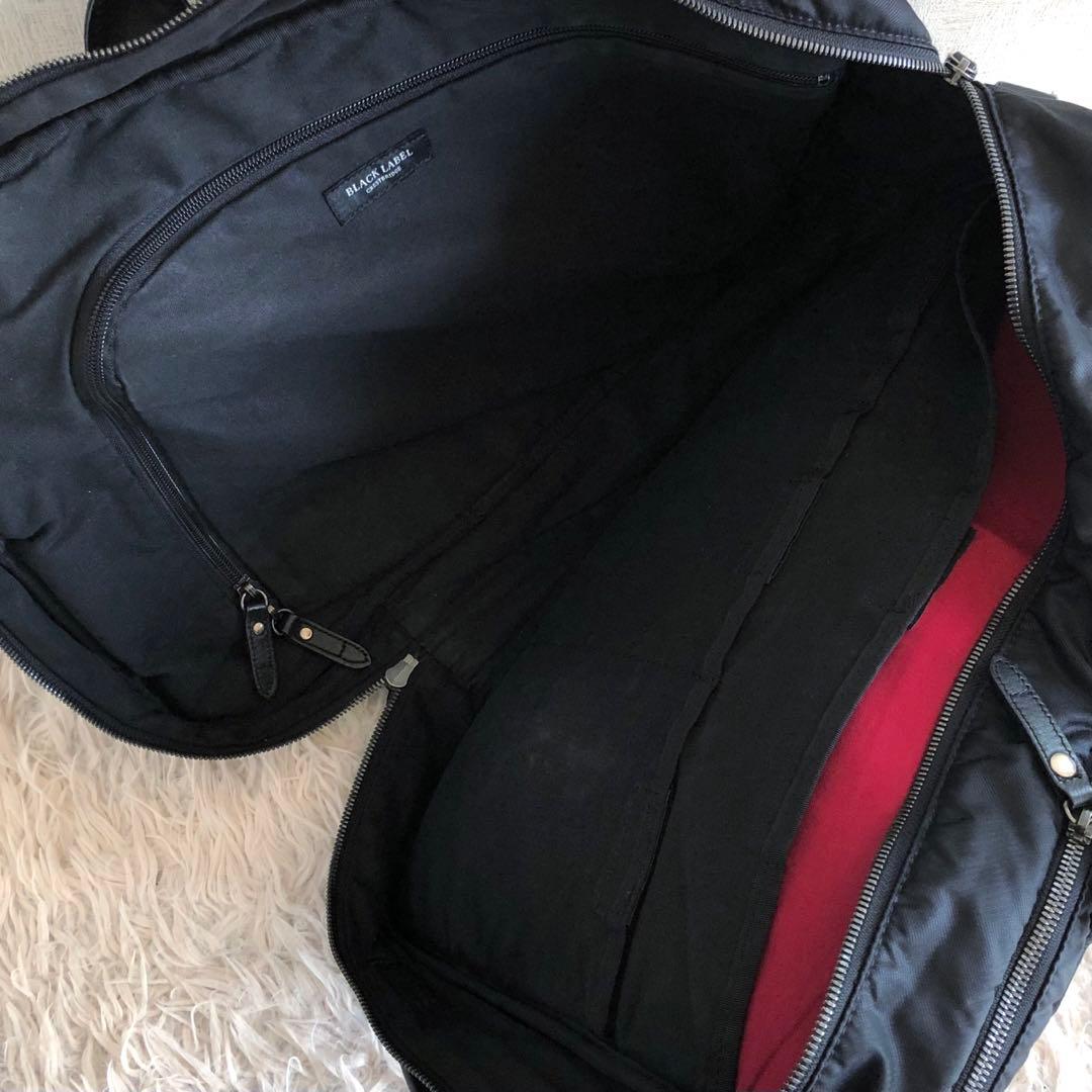【美品 3way】ブラックレーベルクレストブリッジ　ビジネスバッグ　リュック　黒