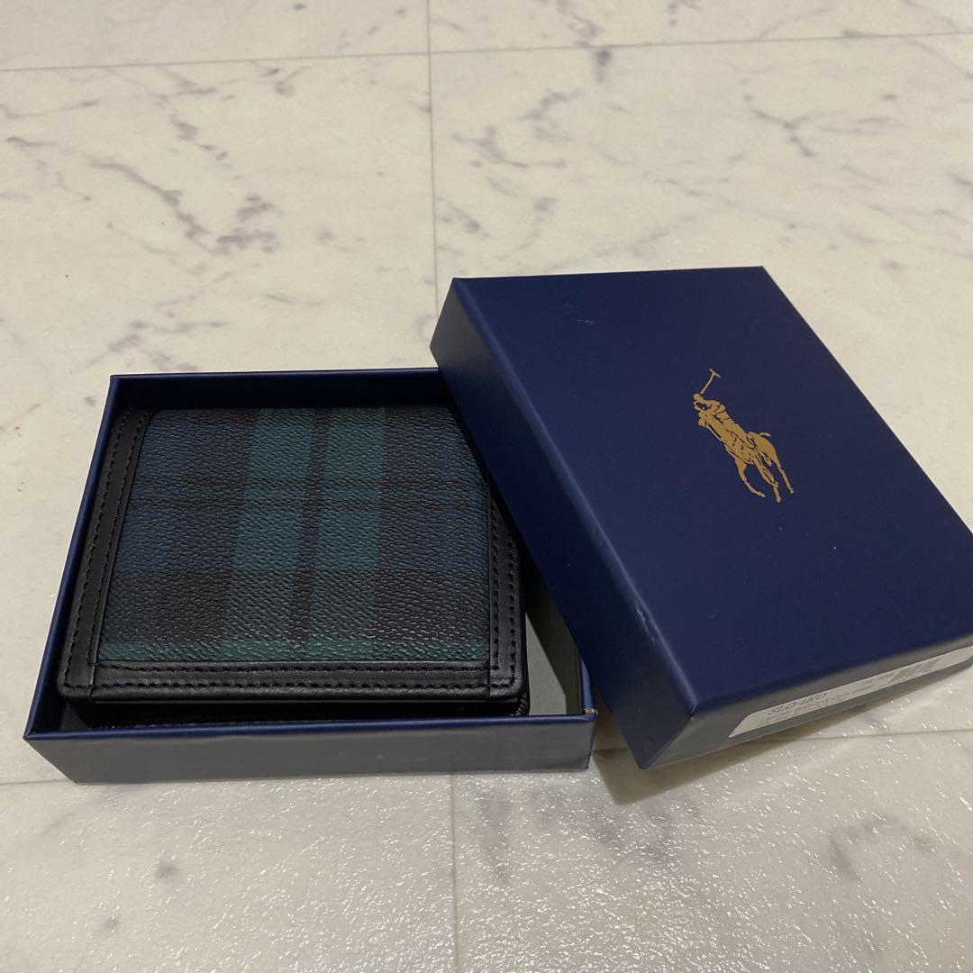 ポロラルフローレン　財布　Polo Ralph Lauren ブラックウォッチ