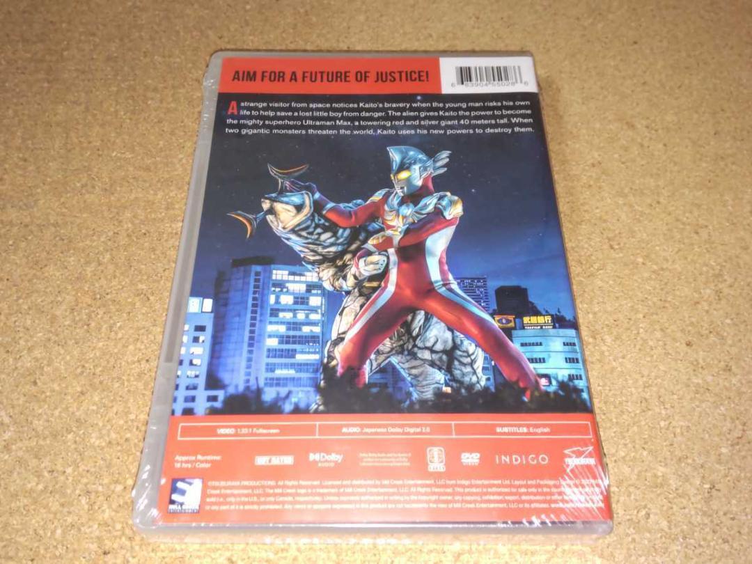 新品DVD☆ウルトラマンマックス 全39話 北米版（日本語可