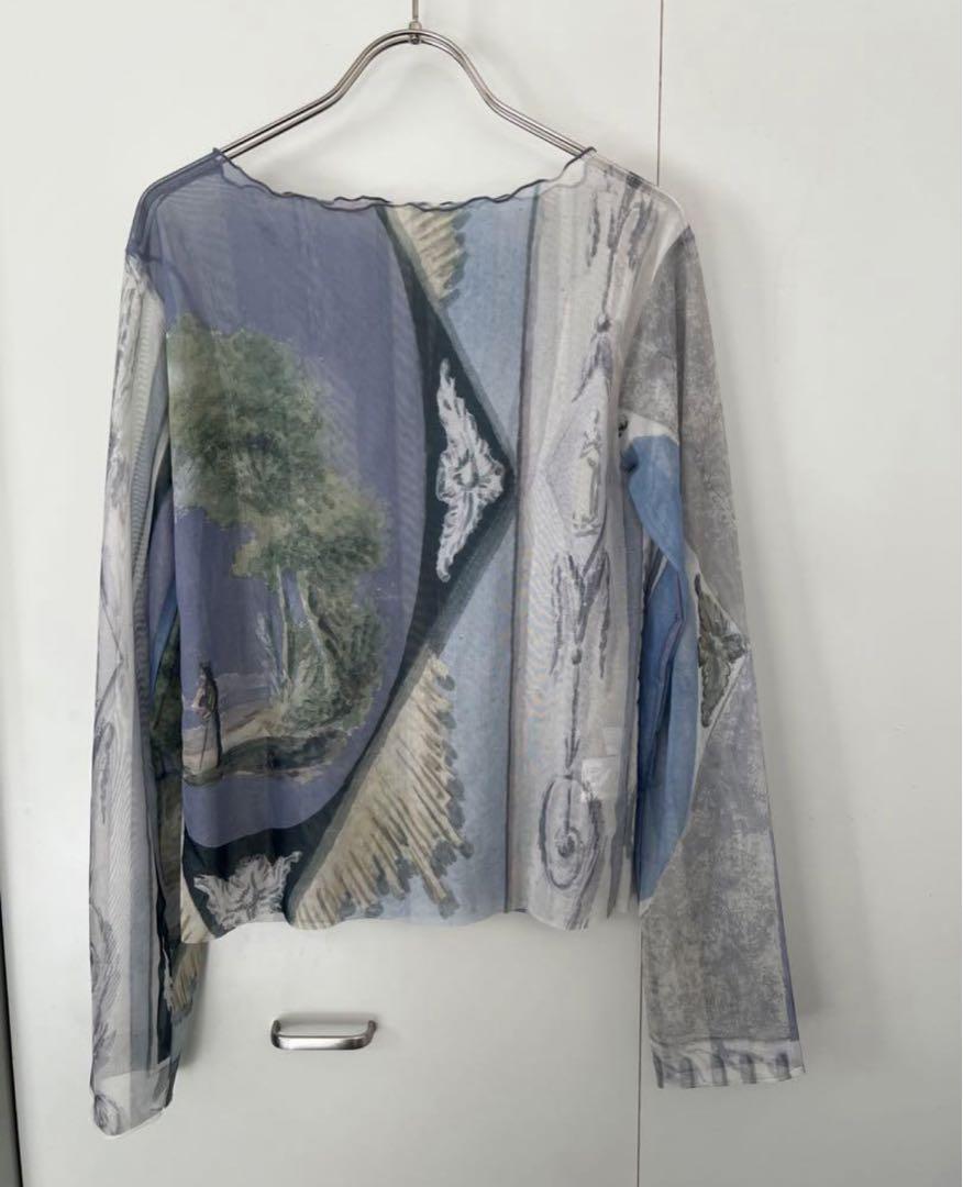 トップス Marte Sahara Sheer Top 10 Decorated Wall