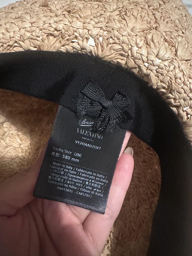 VALENTINO 麦わら帽子