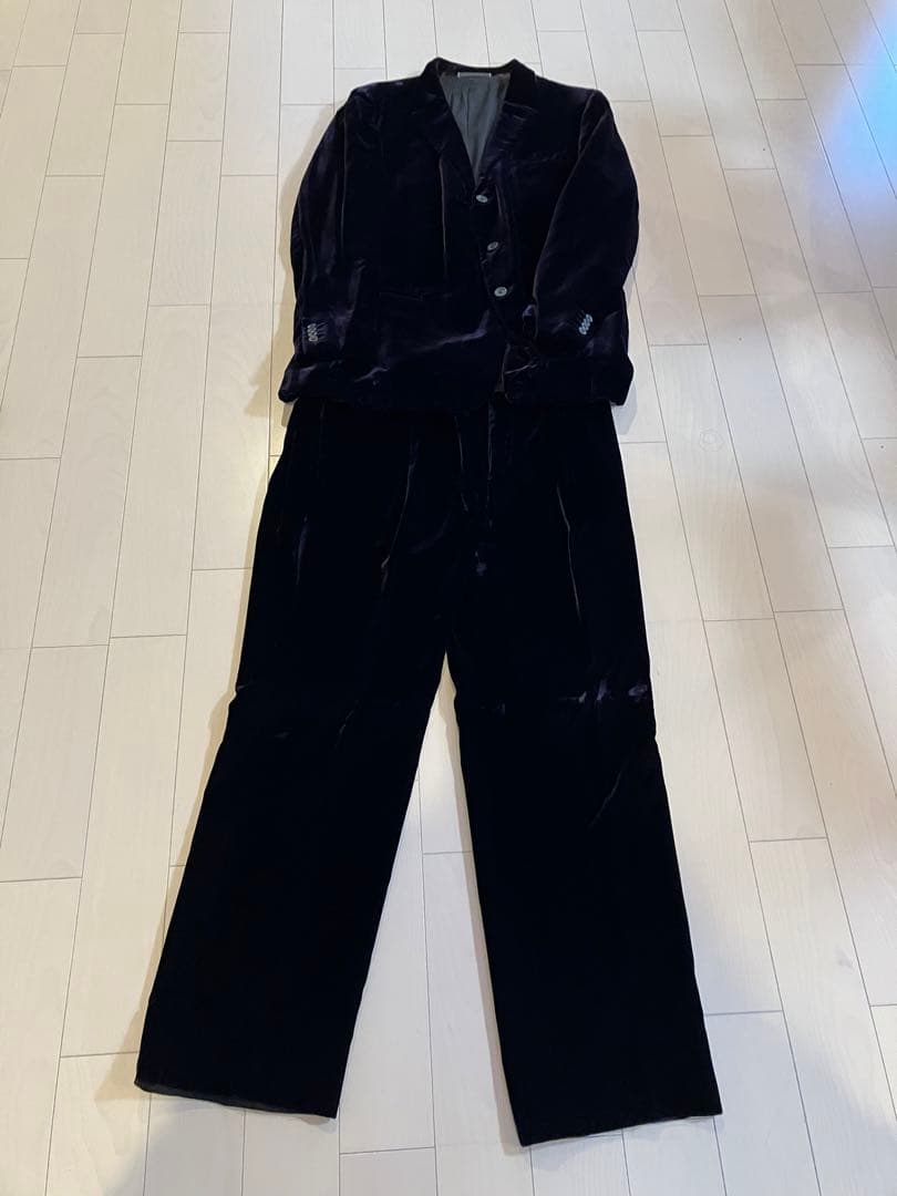 versace ベルベット スーツセットVERSACE