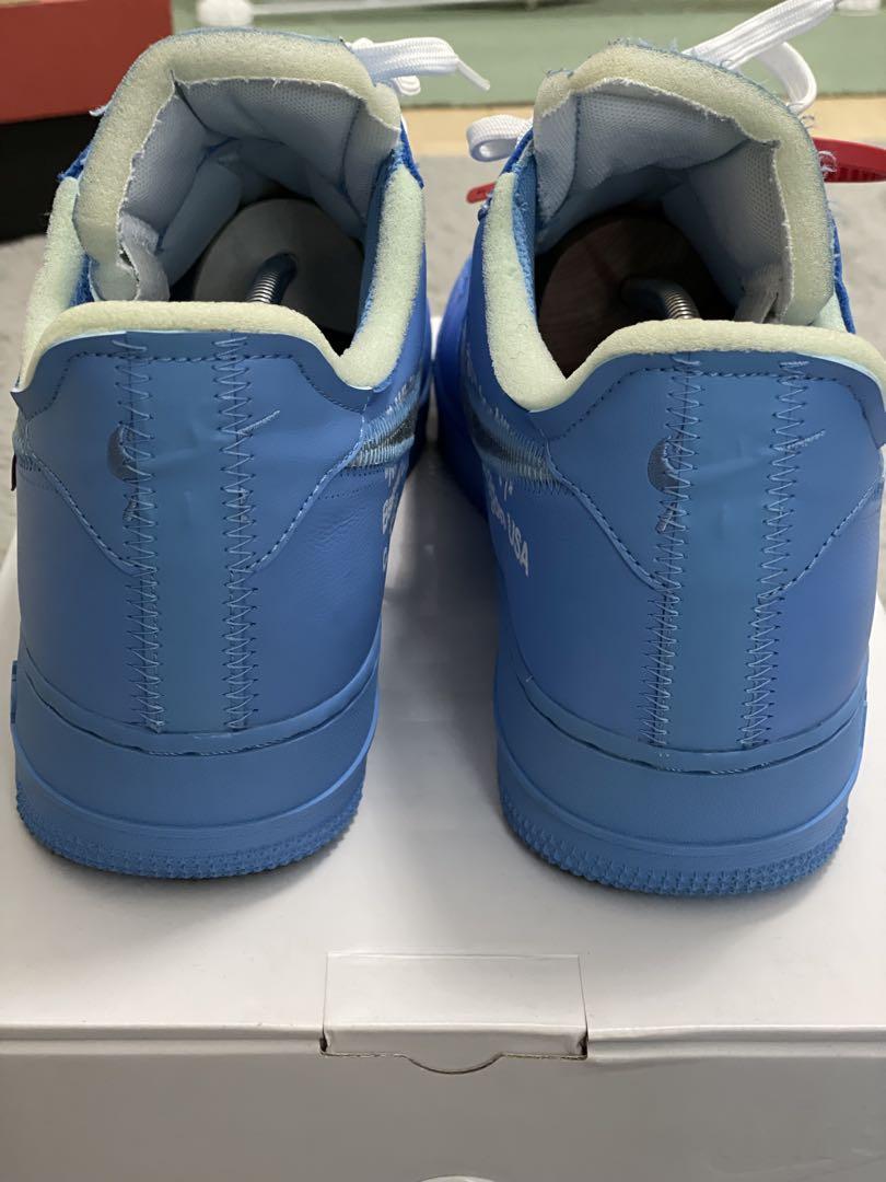 Nike Air Force 1 Off-White 青 MCA