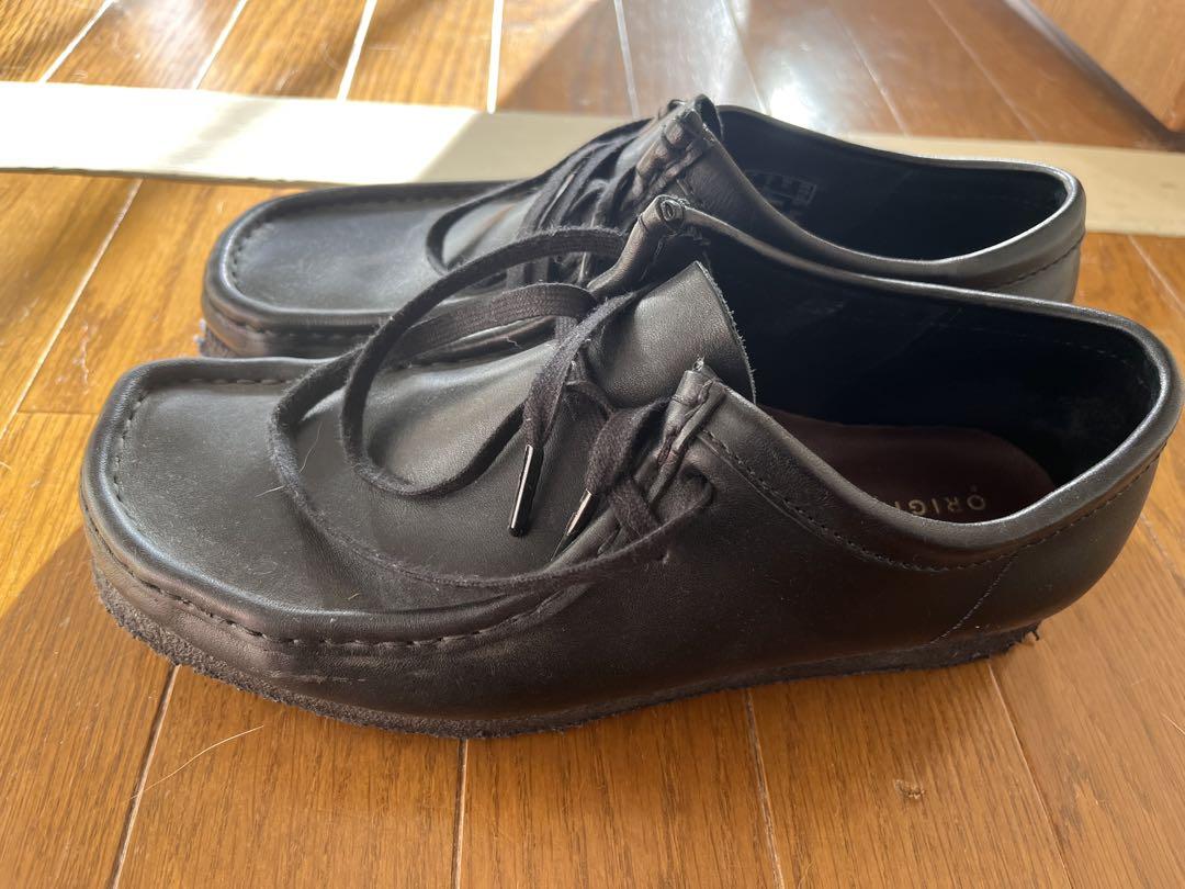 CLARKS レザーワラビーブーツ