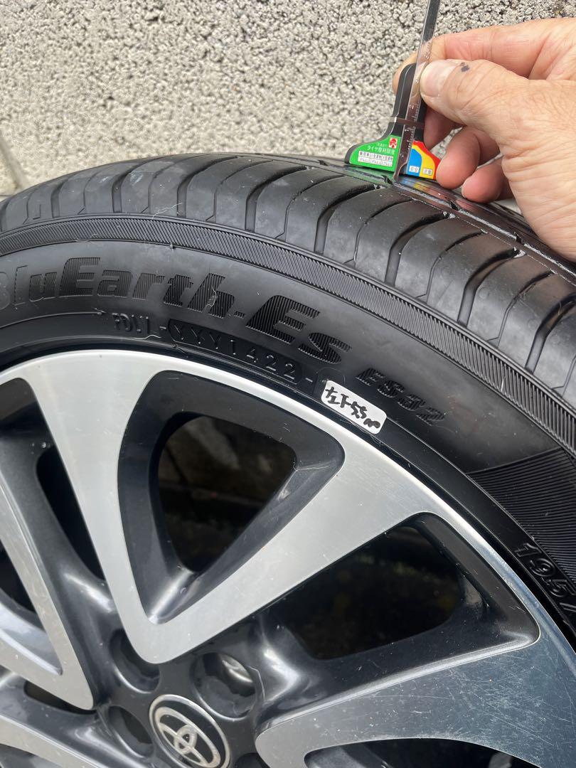 まことに　シェンタ170系16インチ純正ホイールセット　直接渡し希望