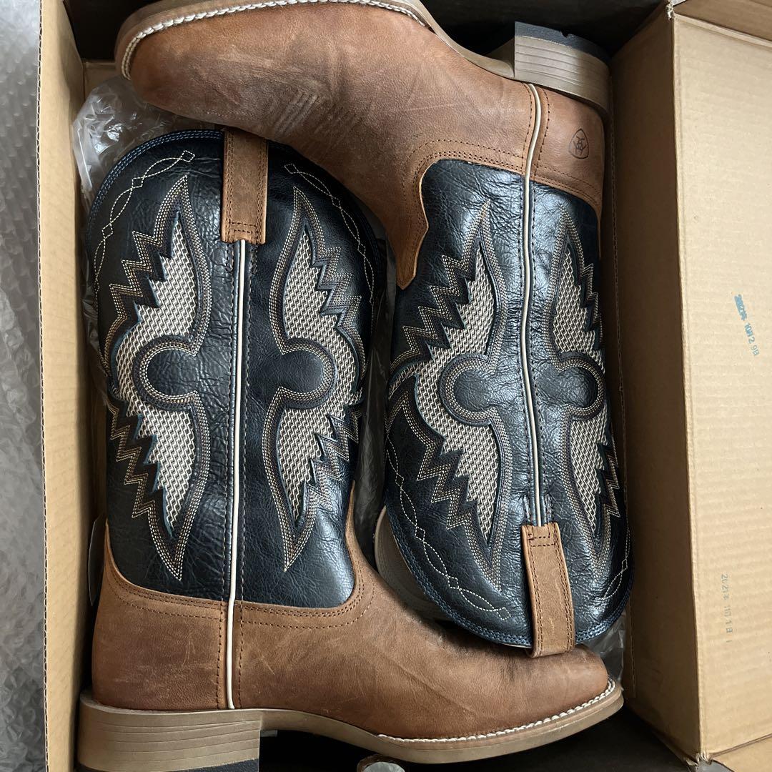 【美品】Ariat（アリアット）ウエスタンブーツ US9.5EE（27.5cm）