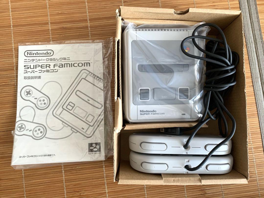 Nintendo スーパーファミコン ミニ 本体 20+1タイトル - メルカリ