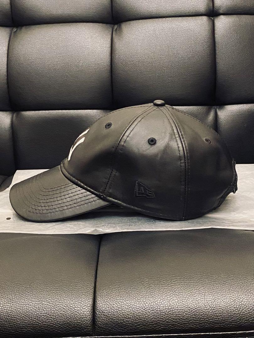 【早い者勝ち】極美品　Aime Leon Dore レザーキャップ ブラック