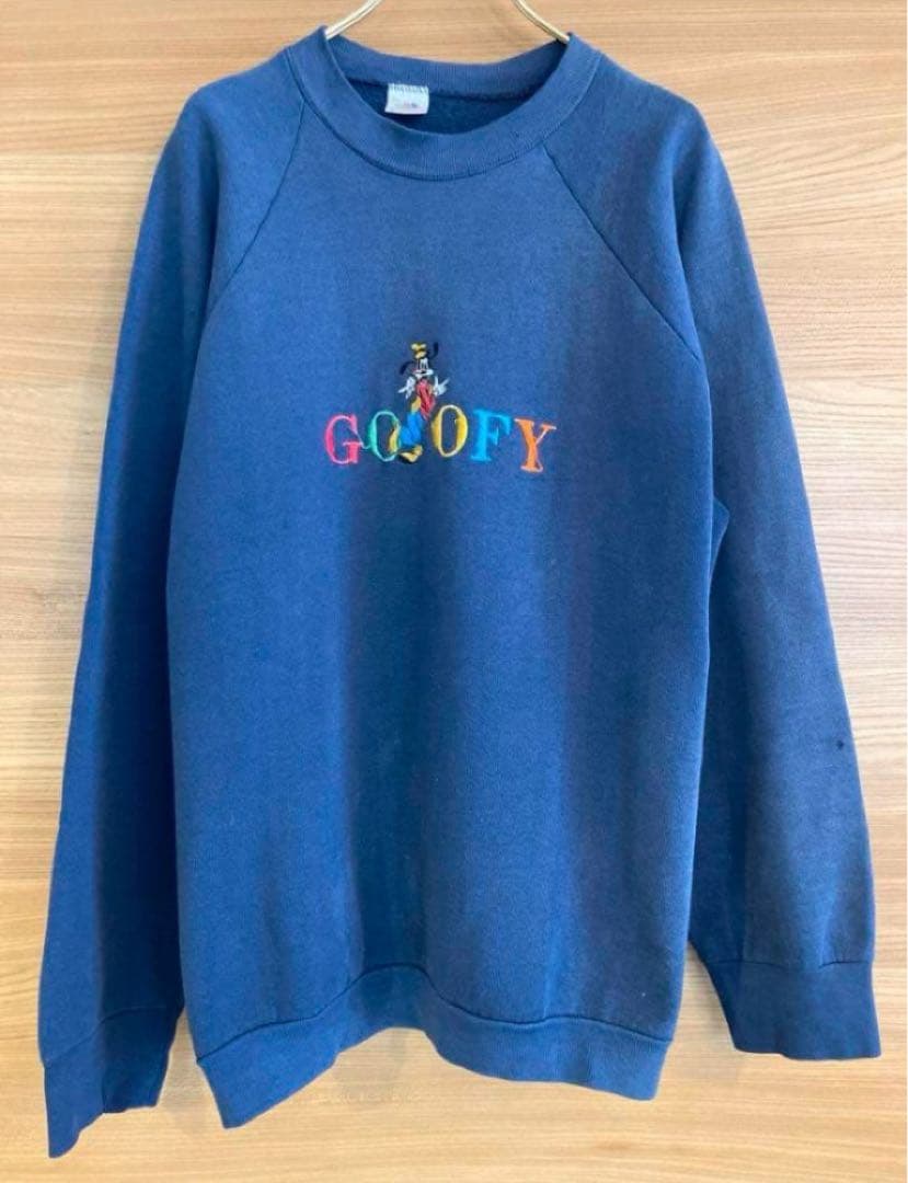 90s グーフィ Google グーグル スウェットXL LL DISNEY VINTAGE