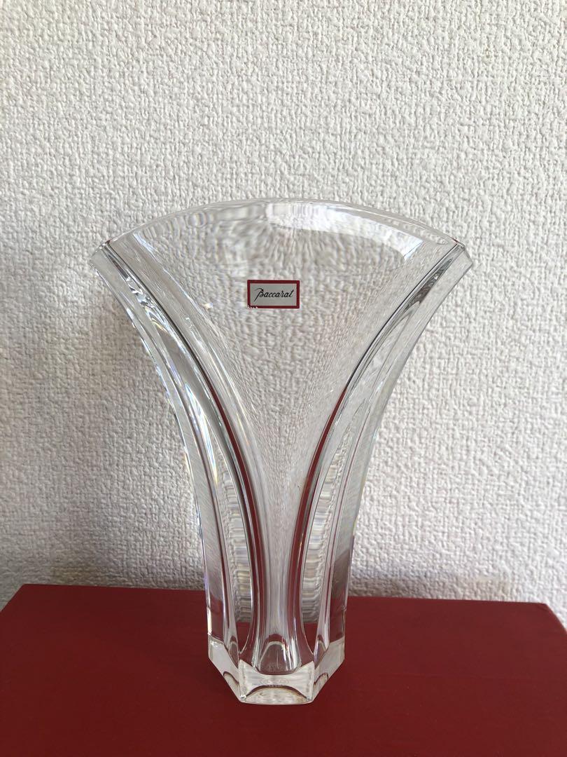 【値下げ】バカラ　ギンコ　Sサイズ　フラワーベース　箱あり　baccarat