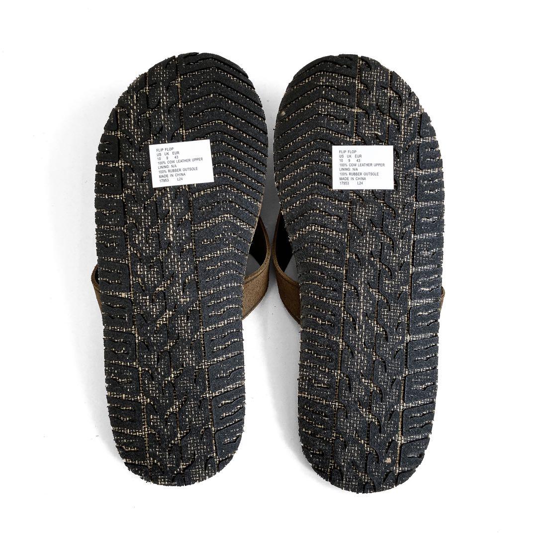 【新品未使用】RRL / スエード サンダル 25SS RRL ダブルアールエル スエード レザー サンダル 靴 28.5cm