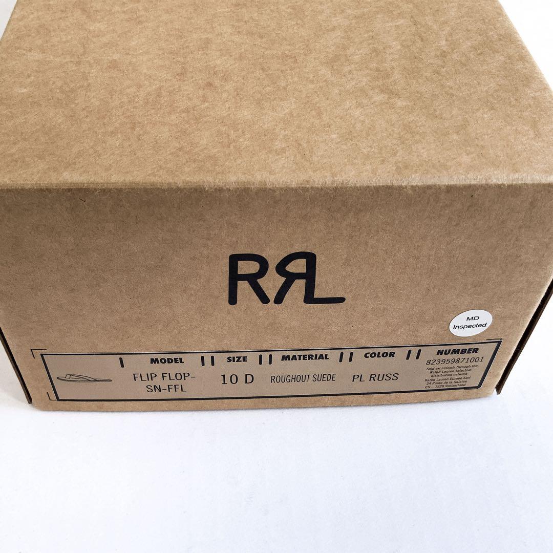 25SS RRL ダブルアールエル スエード レザー サンダル 靴 28.5cm