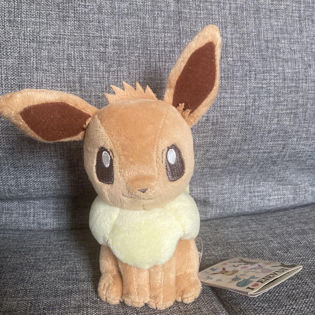イーブイポケモンぬいぐるみ4点セット ブイズ I ♥ EIEVUI