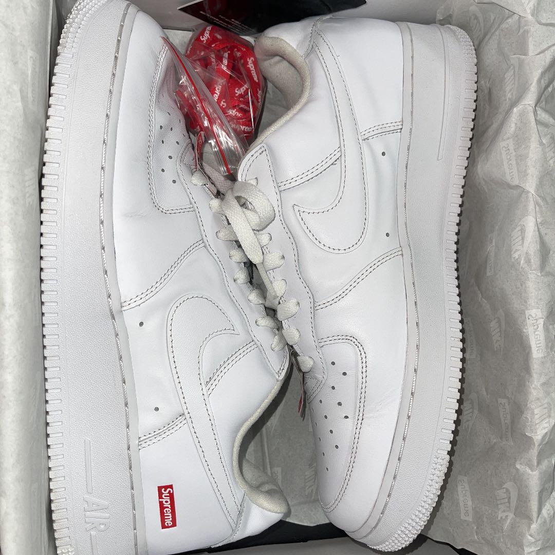 ナイキ エアフォース1 ロー ホワイト 07 supreme