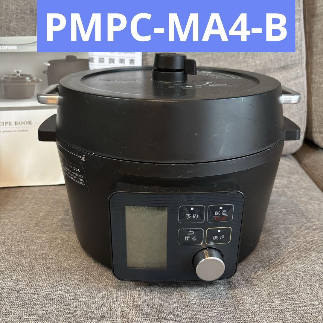 新品　未開封　アイリスオーヤマ　電気圧力鍋　 pmpc-ma4　ブラック 楽天市場】電気圧力鍋 4L アイリスオーヤマ 大容量 炊飯器 4合