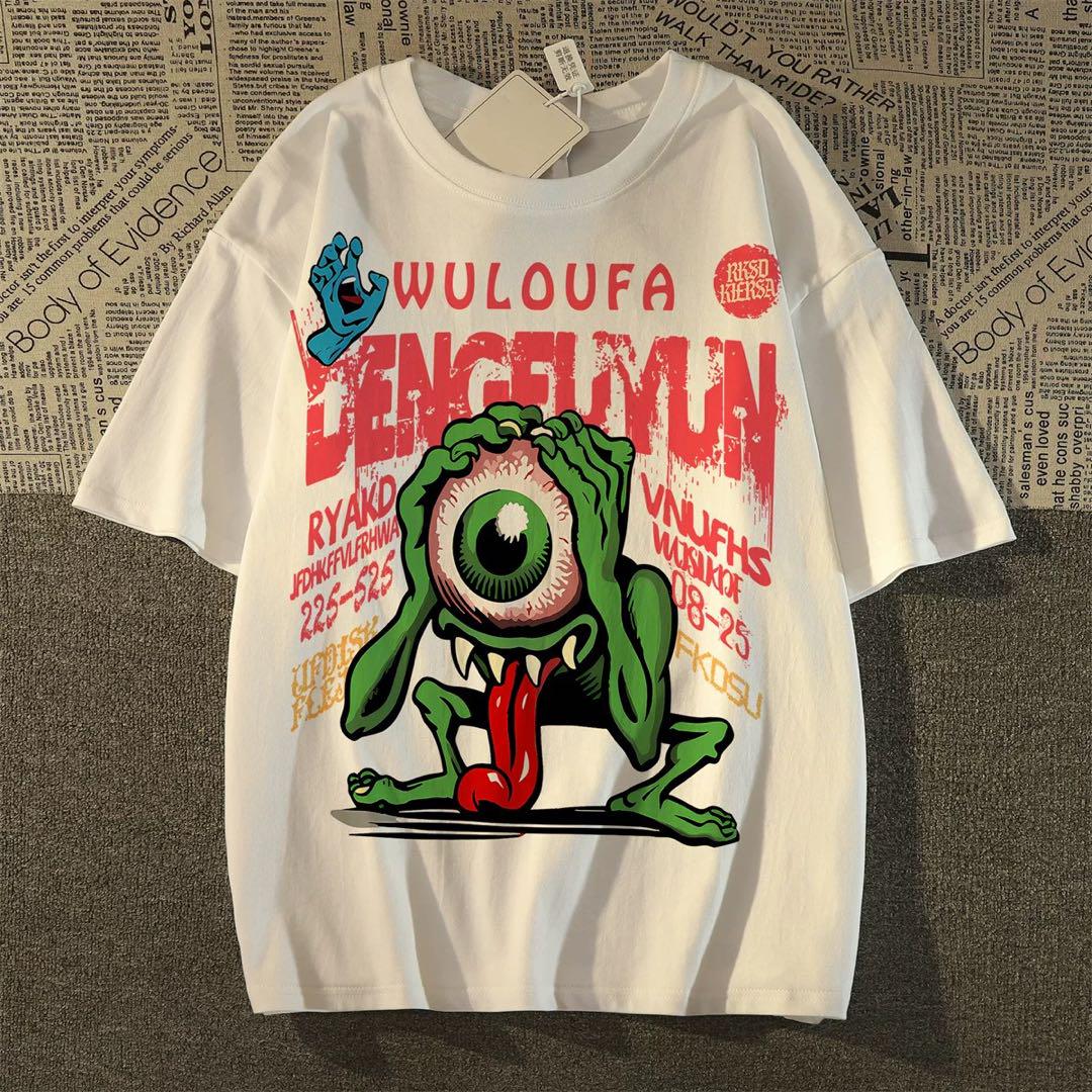 年中お洒落✨ストリート系グラフィックTシャツ お出かけにも最適