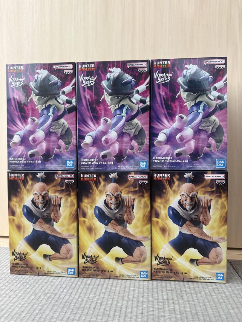 HUNTER×HUNTER フィギュア　メルエム　ネテロ　６個セット