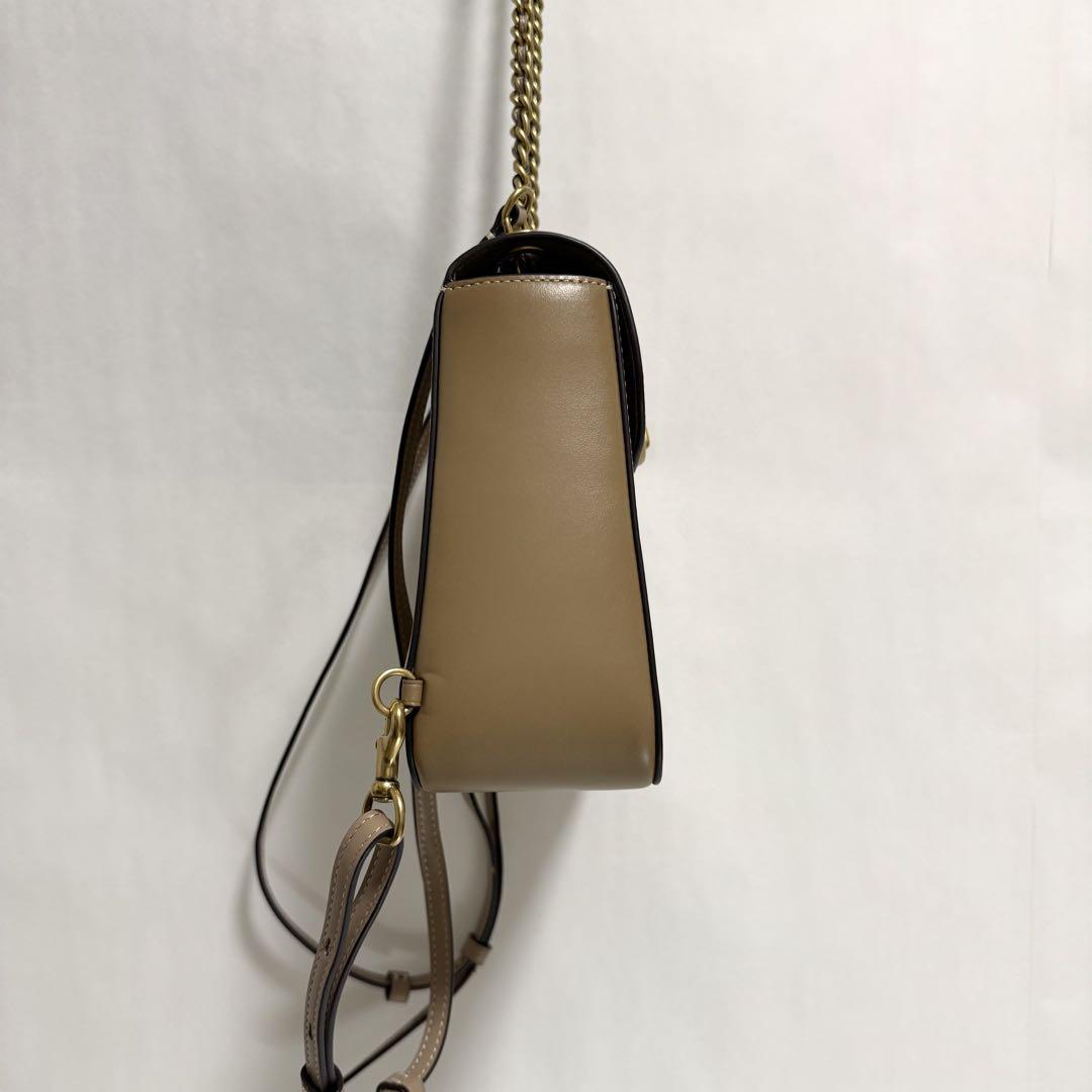 【COACH】マディソン　ショルダーバッグ　ゴールドチェーン