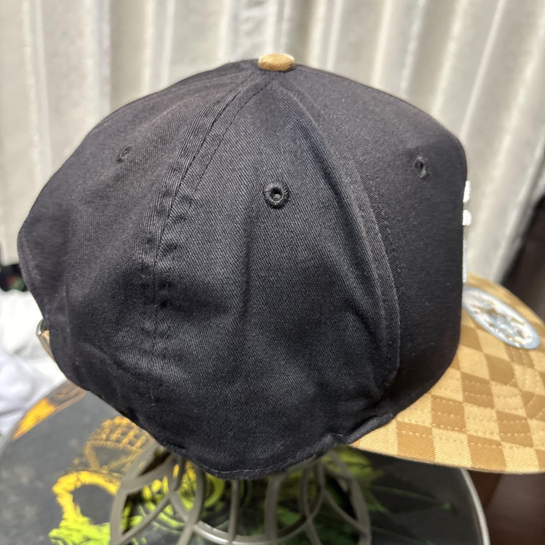 00s ニューヨークヤンキース　ベージュ　ブラウン　ブラック　チェック