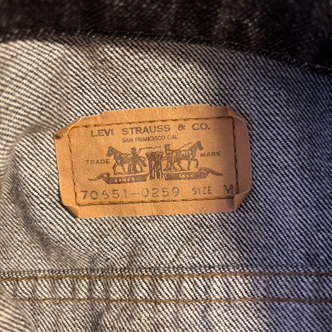 爆買い好評 いーじつ様専用80s levi's ブラックデニムジャケットGジャン dcpqB-m78830395989 リーバイス 定番即納