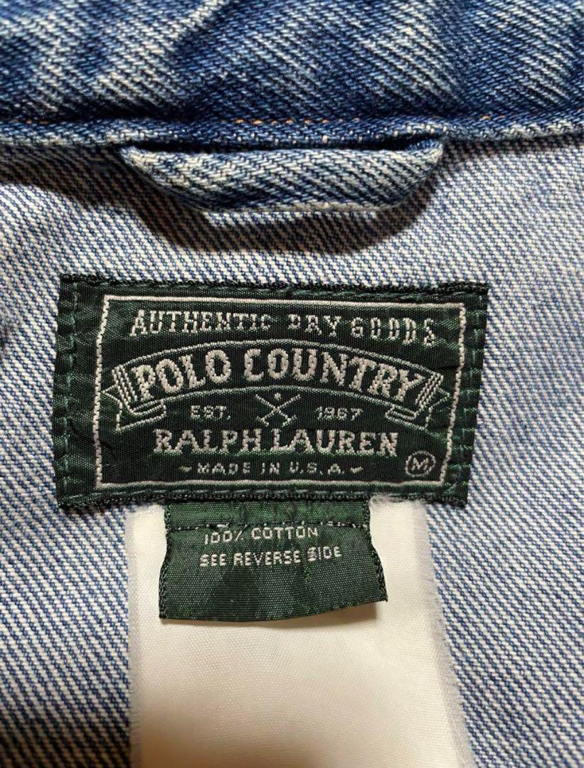 POLO COUNTRY ポロカントリー　Gジャン　アメリカ製　星条旗