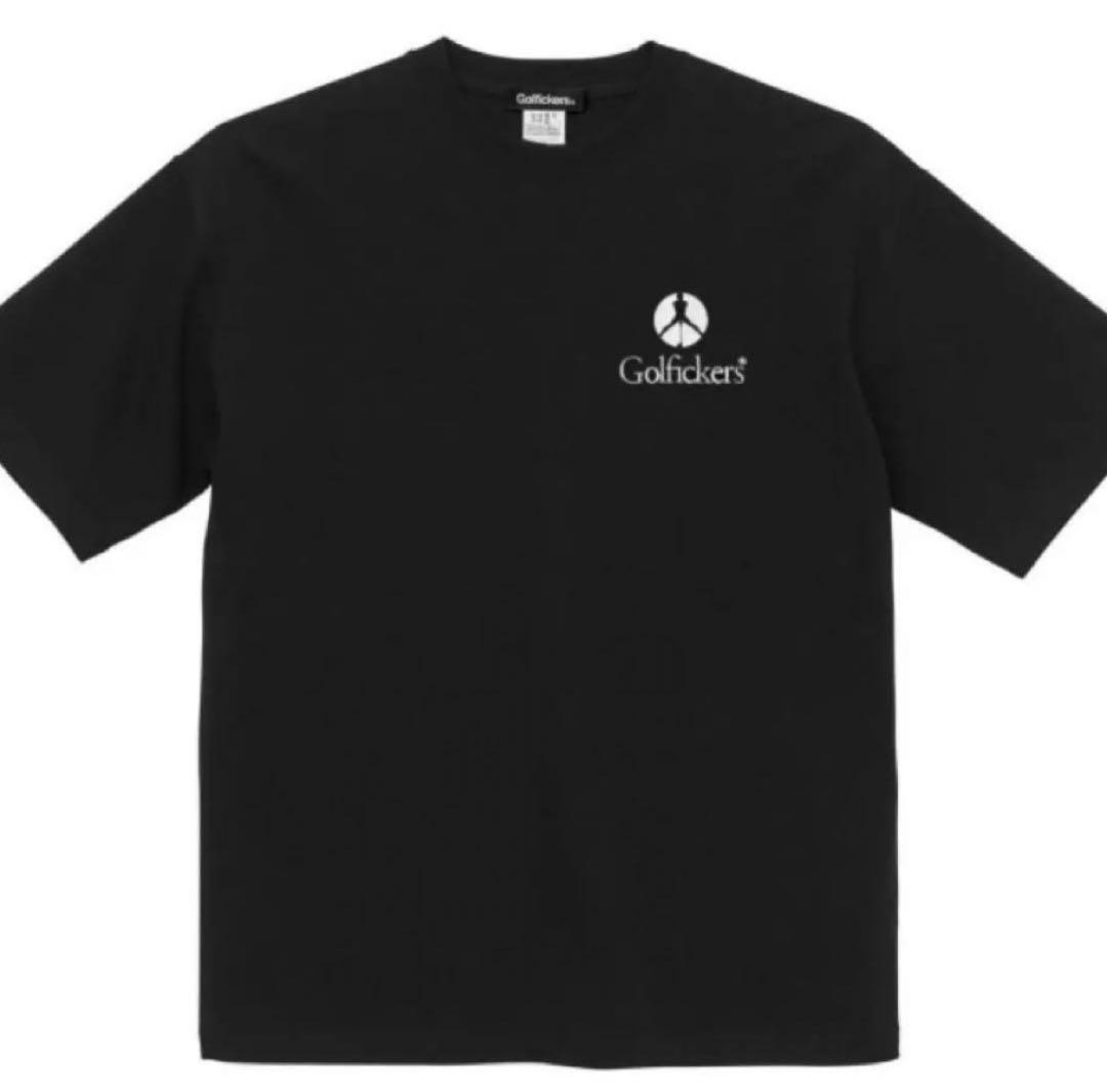 Golfickers 半袖Tシャツ 黒
