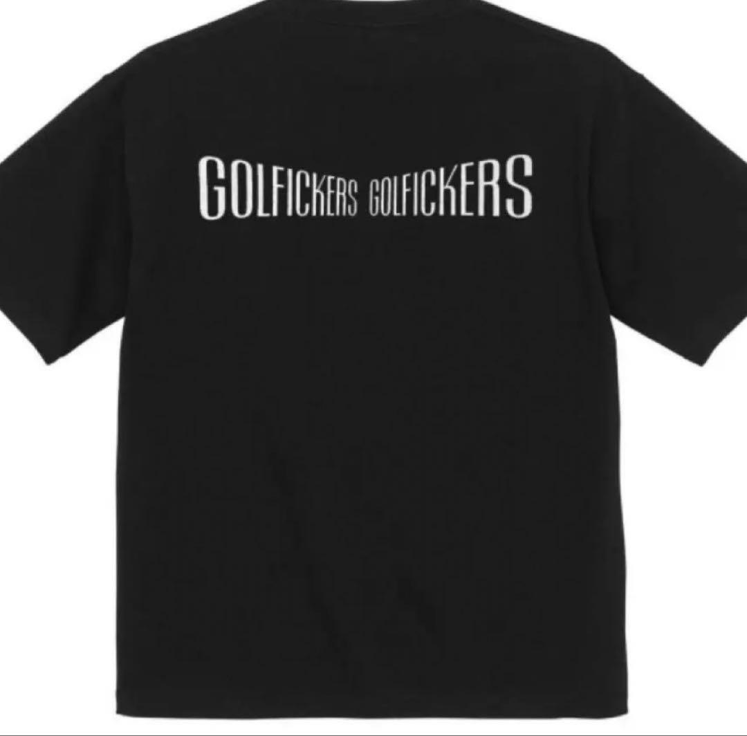 Golfickers 半袖Tシャツ 黒