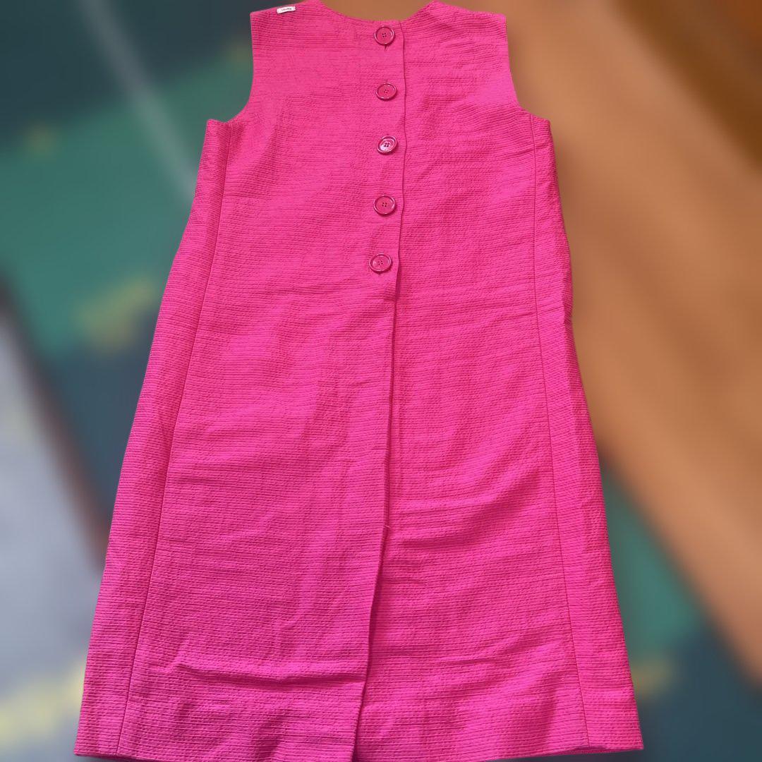 'S Max Mara 半袖ワンピース 38サイズ ピンク 3000036965.jpg