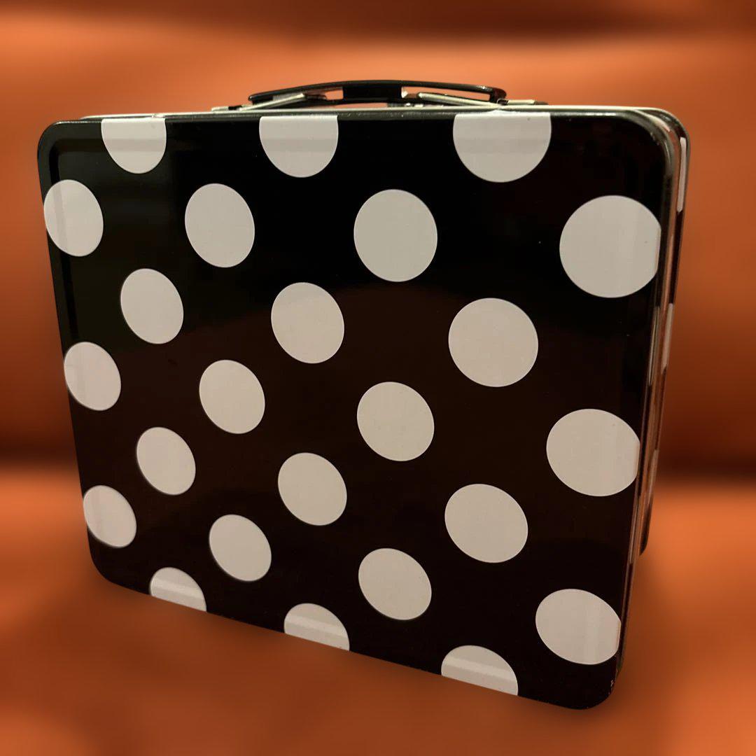 コムデギャルソン COMME des GARÇONS GIRL ドット 缶バッグ