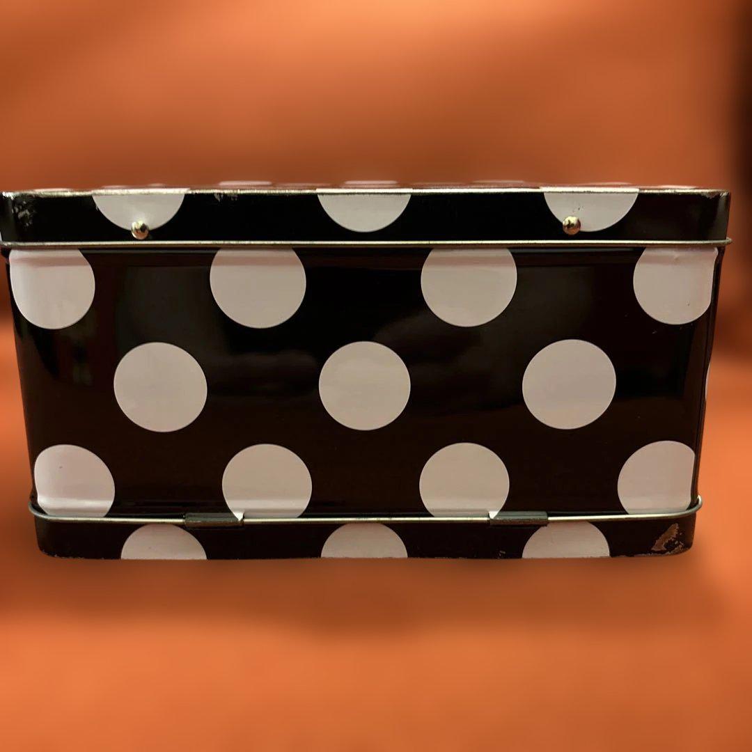 コムデギャルソン COMME des GARÇONS GIRL ドット 缶バッグ