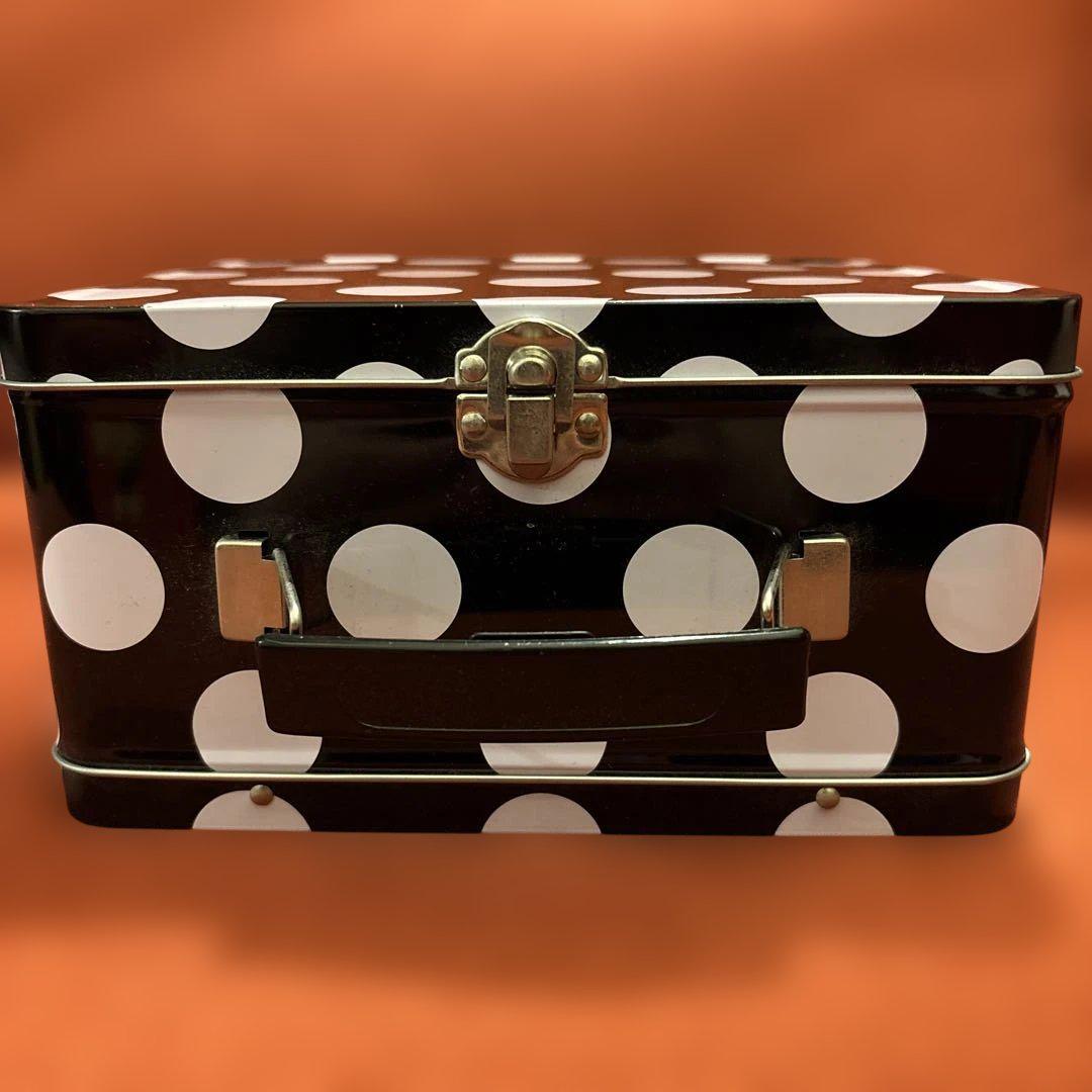 コムデギャルソン COMME des GARÇONS GIRL ドット 缶バッグ