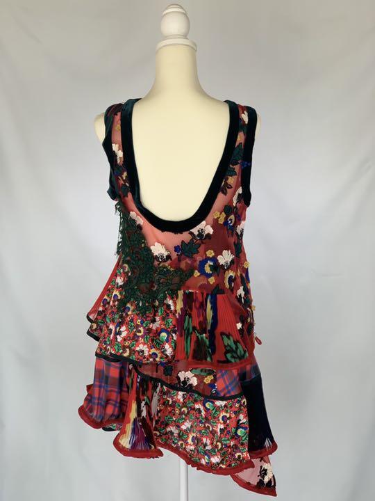 【新品 未使用】sacai サカイ 花柄 レース ワンピース 2018春夏