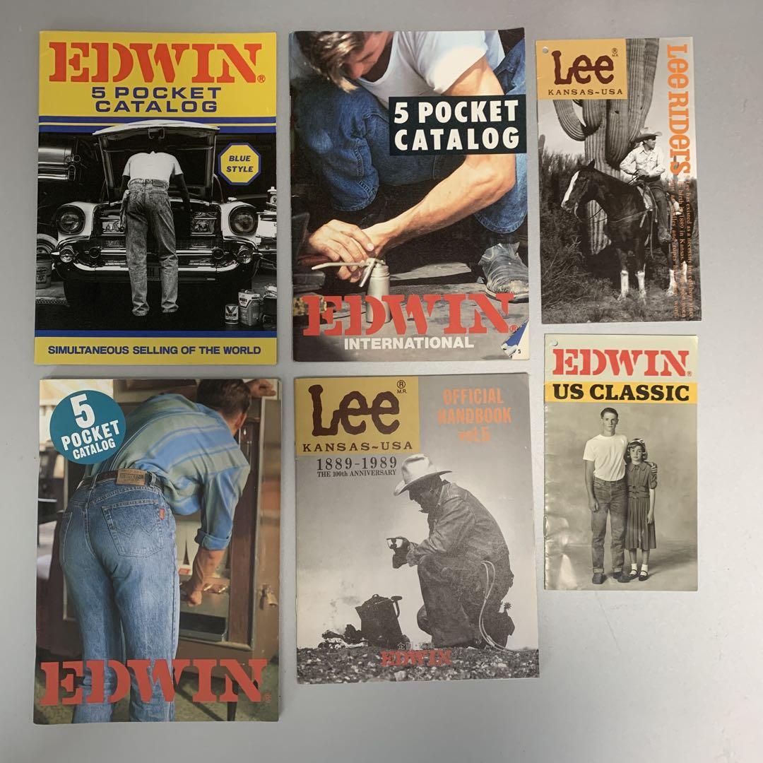 通販サイト一覧 EDWIN & Lee デニム カタログ&パンフレット 6点セット - メルカリ コレクション