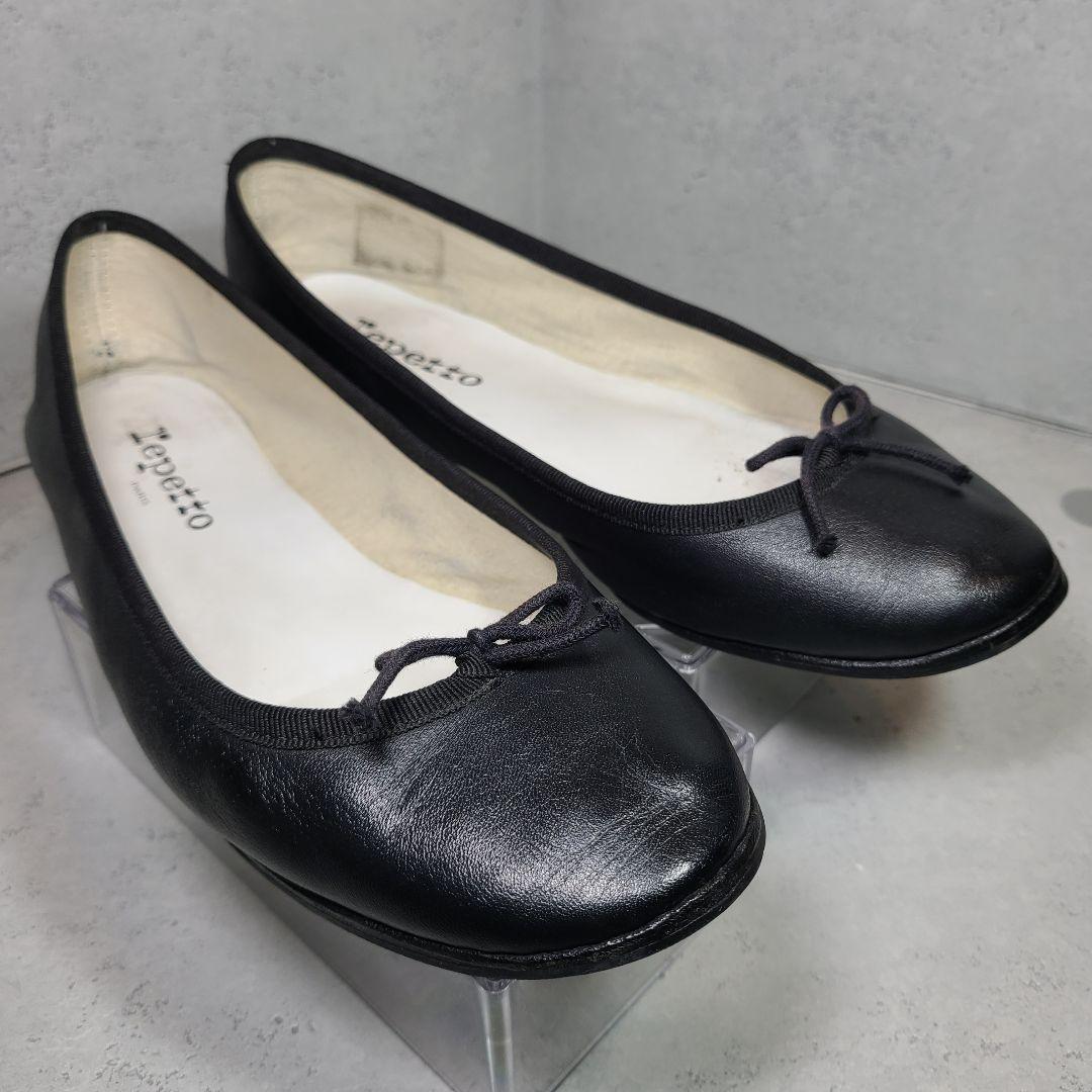 【Repetto】Cendrillon　サンドリオン　バレエシューズ　シボ革