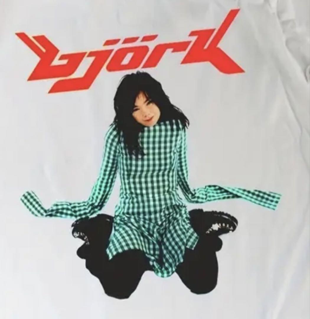 Bjork ライブTシャツ Lサイズ 新品 Bjork ビョーク ポートレート Lサイズ Tシャツ - メルカリ