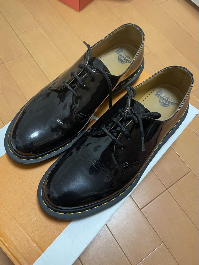 Dr.Martens 1461 PATENT 3ホール エナメル ブラック Dr.Martens 1461 PATENT 3ホール エナメル ブラック