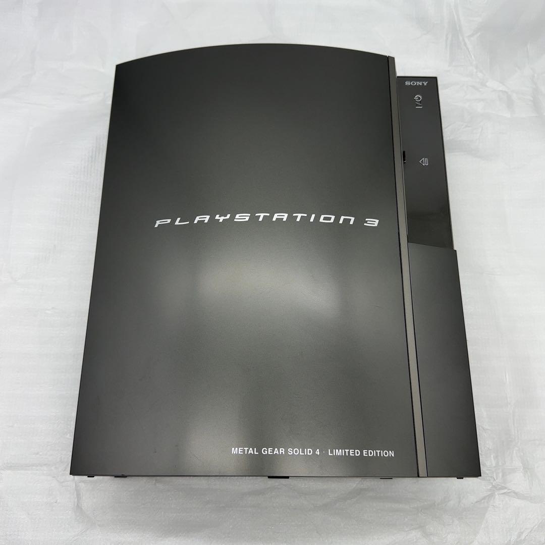 希少/完動品】 PS3 本体 CECHH00 メタルギアソリッド 鋼