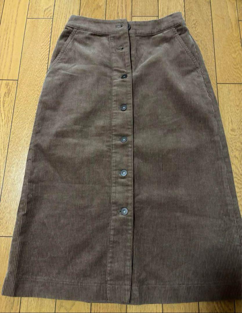 UNIQLO Sサイズ コーデュロイスカート
