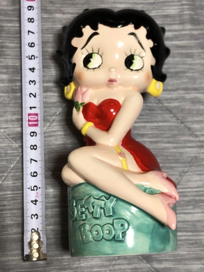 ユタカ BETTY BOOP ベティちゃん 貯金箱 高さ約36㎝ ソフビ
