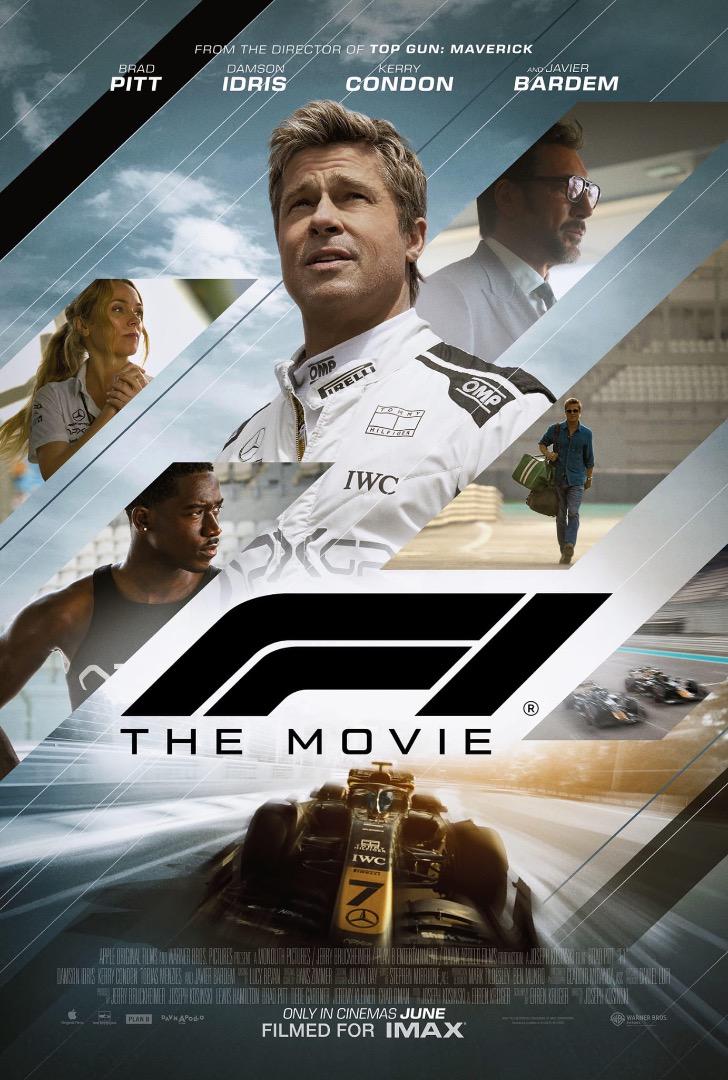 と*)様 F1 / エフワン 映画 ポスター C A3 映画館用両面ポスター】F1/エフワン ブラピ - メルカリ