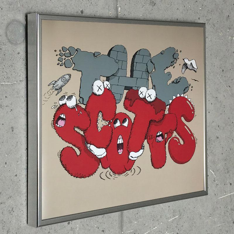 KAWS Vinyl 12 beige/カウズ/ポスター | florariabliss.ro
