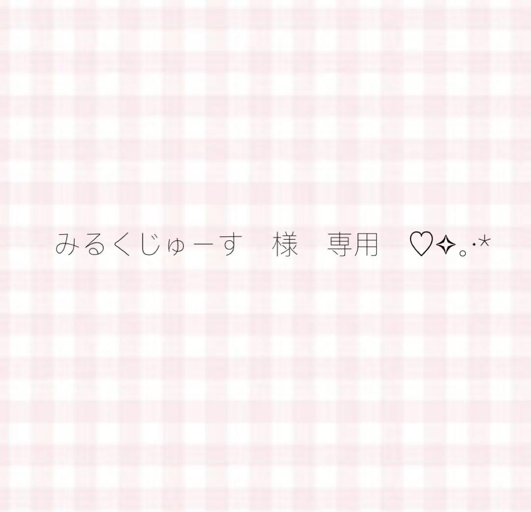 みるくじゅーす　様　専用✧。·*