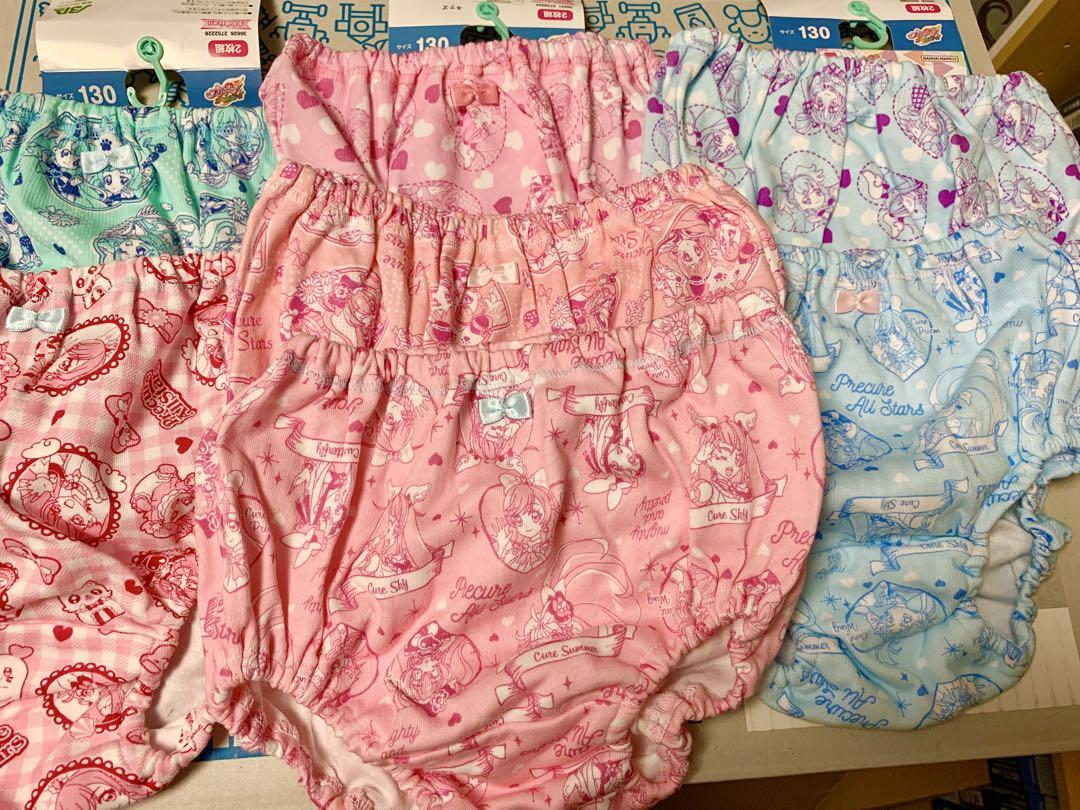 プリキュアなど　総柄ショーツ25枚セット