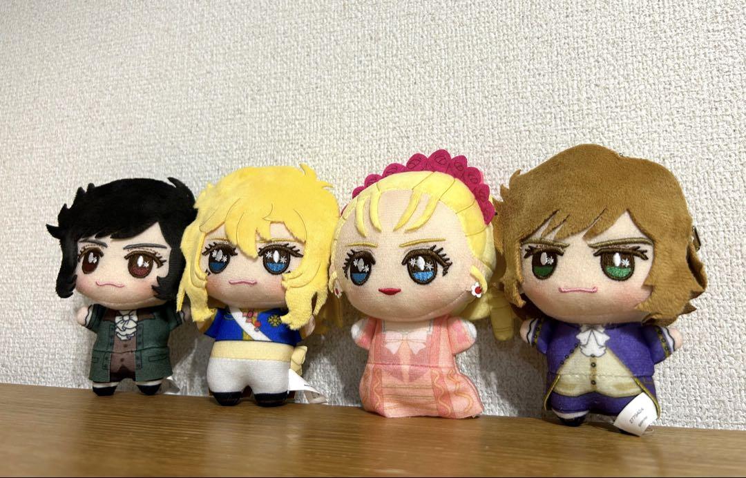劇場アニメ ベルサイユのばら ぬいぐるみ namco オスカル・アンドレ・ハンス