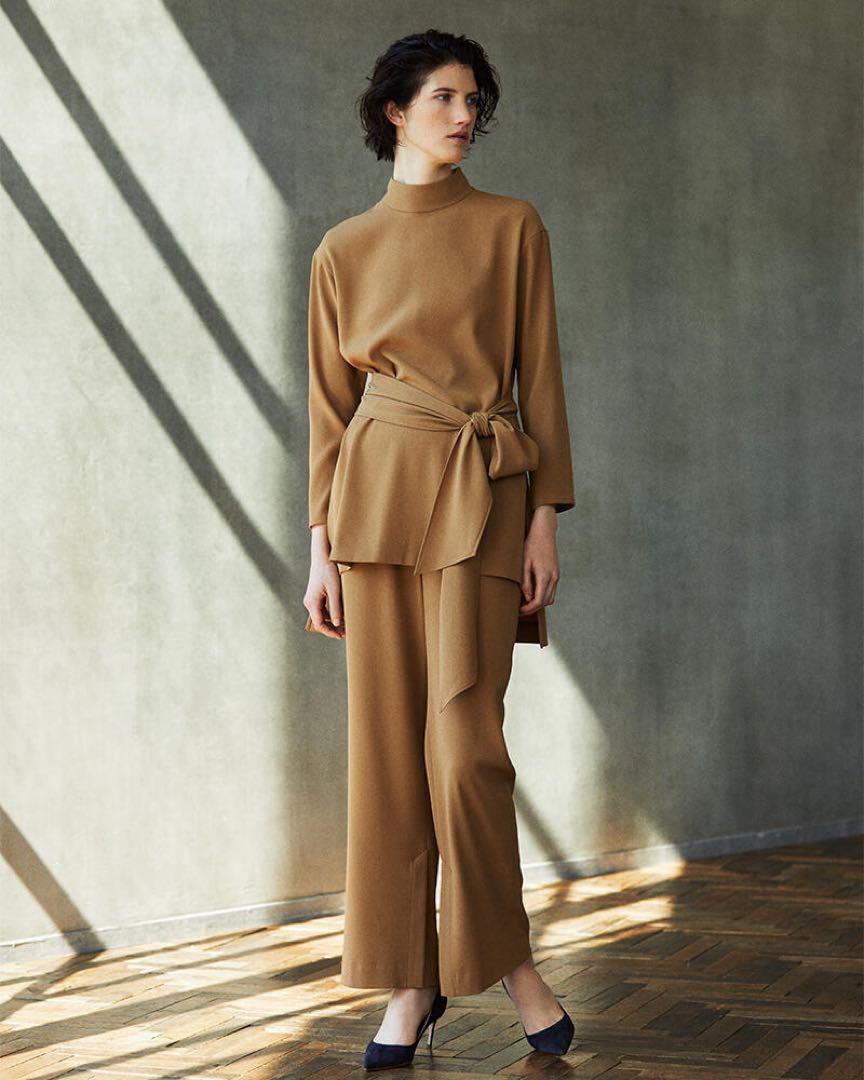 正規店仕入れの theory 村山佳世子 38 ブラウス ボウタイ セオリーリュクス luxe トップス